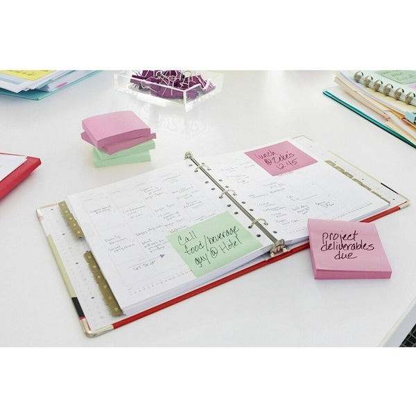 Notes,Post-It,3X3,12Pk,Ast Pk